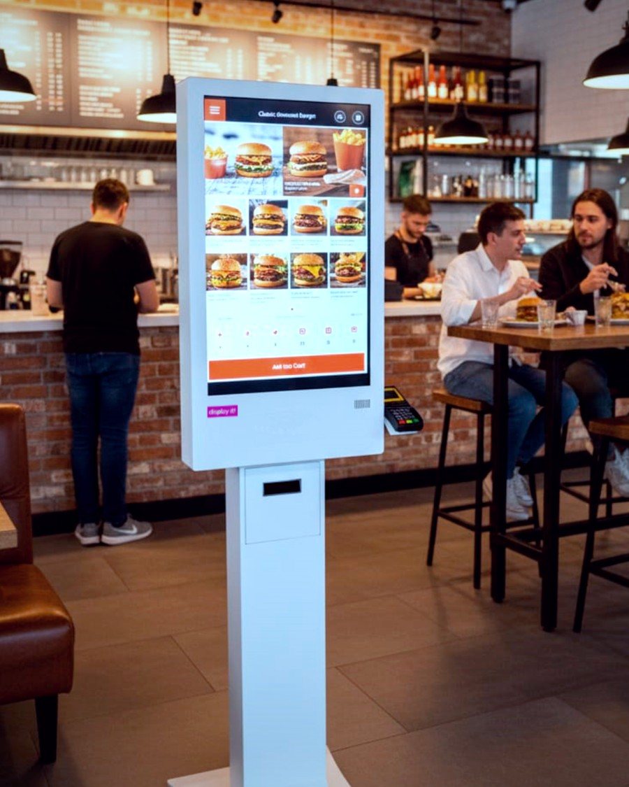 Totem de autoatendimento Display it!